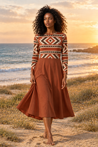 Golden-hour coastal dunes editorial