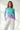 Gradient Rash Guard with White Linen Pants