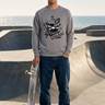 Graphite crewneck skate editorial