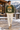 Green ski sweater at a mountain lodge