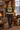 Green ski sweater in a lodge interior