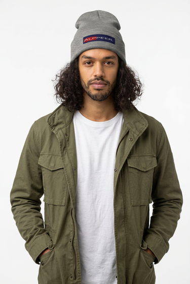 Heather grey men’s editorial
