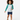 Hispanic child in navy shorts