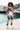 Hoodie styled with matching joggers at the marina