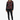 Geometric hearts sweater with black jeans for modern casual aesthetic