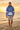 Individual model on sunset beach