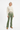 Ivory knit on white