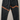 Jogger rust-colored panel close-up