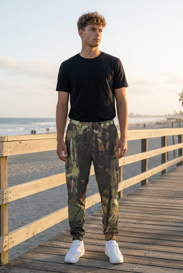 Joggers boardwalk editorial
