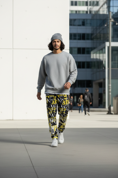 Joggers Grey Crewneck