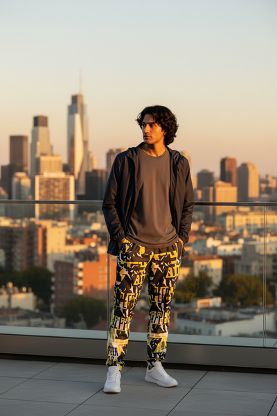 Joggers Navy Windbreaker