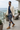 Joggers with cream overshirt