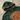 Knitted hood and orange edging detail