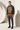 Knitted hoodie studio editorial