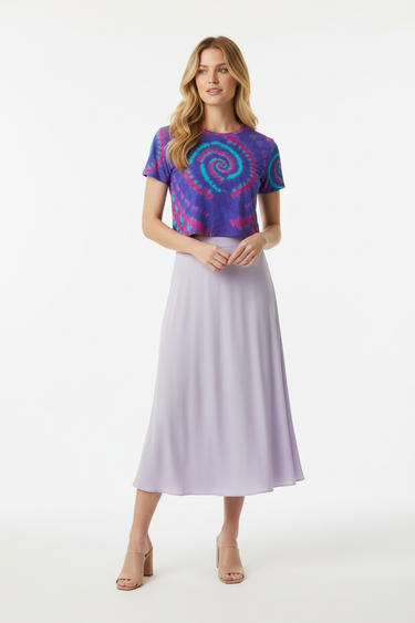 Lavender Midi Skirt