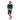 Life Query Hoodie Surfer Look with Dark Blue Shorts