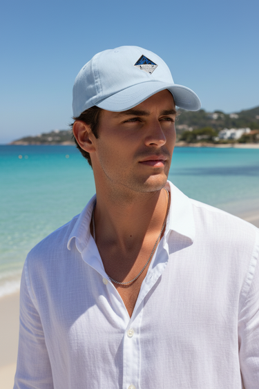 Light Blue Hat – Daytime Beach