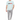 Light blue t-shirt with light grey tech joggers and minimalist sneakers