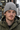 Light Grey beanie editorial