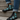 Light wash denim steps