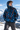 Look 1: mountain overlook, zipped, hood up