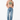 Look 1 – Peach Wide-Leg Jeans