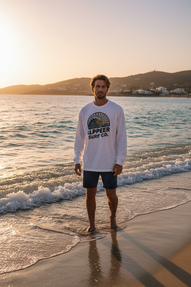 Look 1 – White, beach shoreline