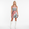 Look 10 - White Knee-High Boots