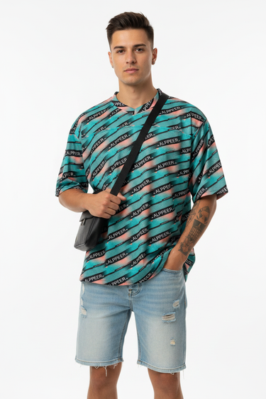 Look 13 - Male Denim Shorts
