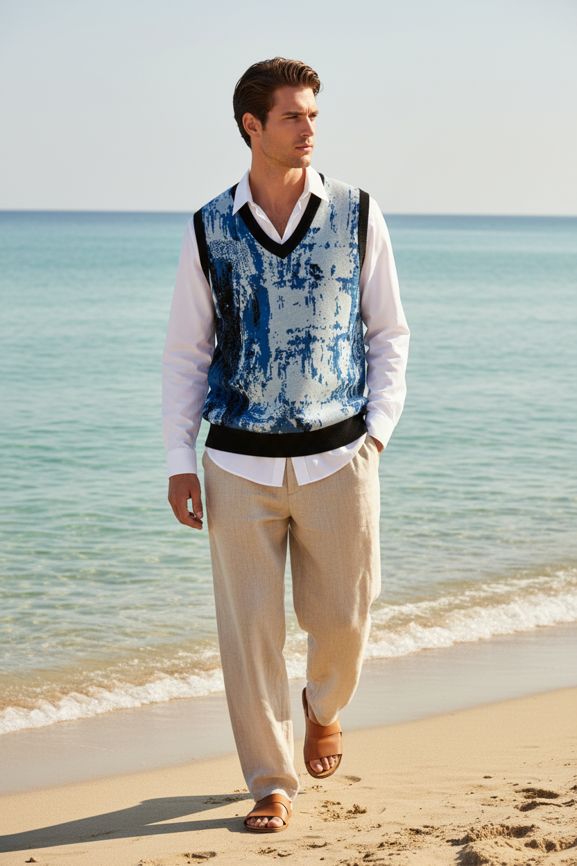Look 2 — Beach walk