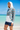 Look 2 – Tropical Beach Hood Up Boardshorts