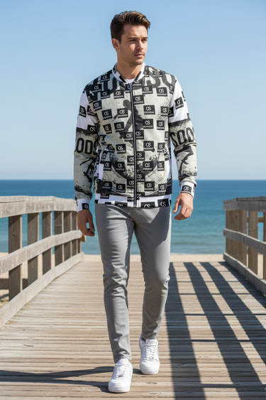 Look 3 – Male Boardwalk Walk Joggers