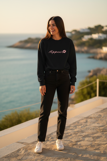 Look 3 – Sweatshirt Black Full Body