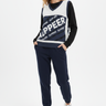 Look 3 - White Studio Joggers