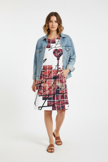 Look 4 - Casual summer with denim jacket