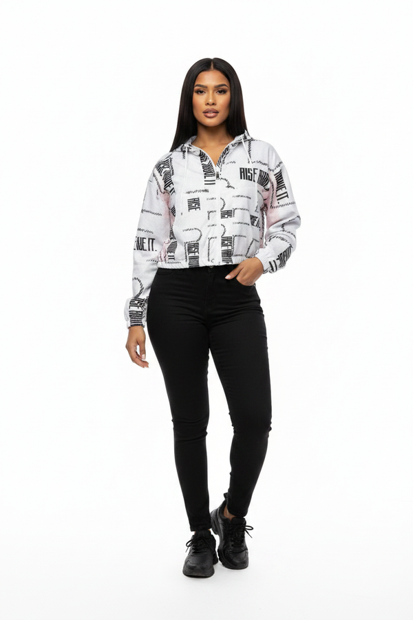 Look 4 – Jacket + Black Jeans