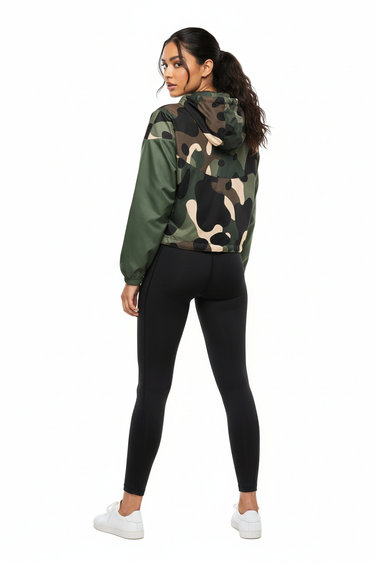 Look 5 - Back view looking over shoulder
