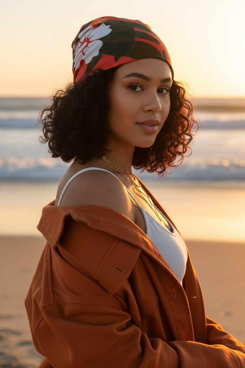 Look 5 – Hibiscus Female Sunset
