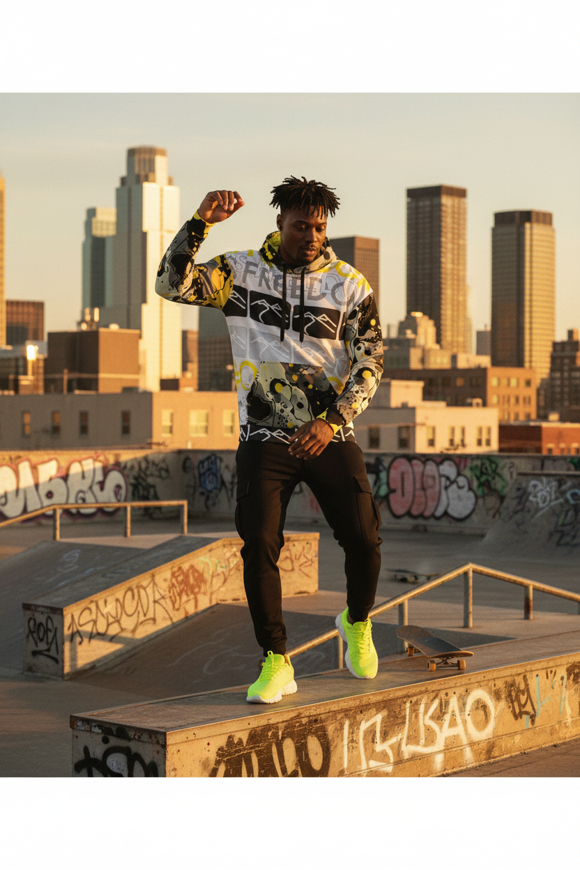 Look 5 - Rooftop Skate Park