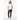 Look 6 - White polo, female model confident pose