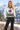 Look 7: female model, mountain overlook