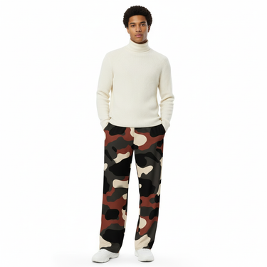 Look 8 - Male with Cream Turtleneck