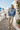 Male model in Ridgeline hoodie in Mediterranean village