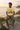 Male model wearing the Cornsilk New York tee