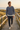 Male sweatshirt editorial with charcoal joggers
