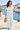 Marina look with an open linen shirt
