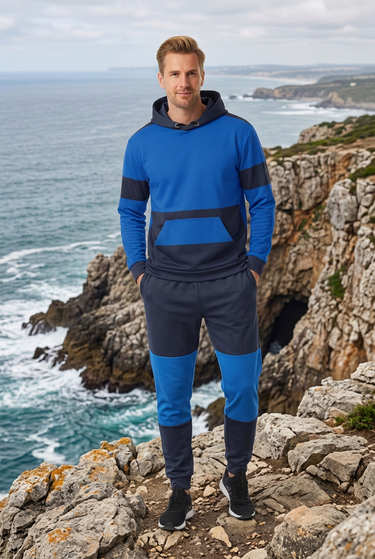 Matching set at coastal overlook