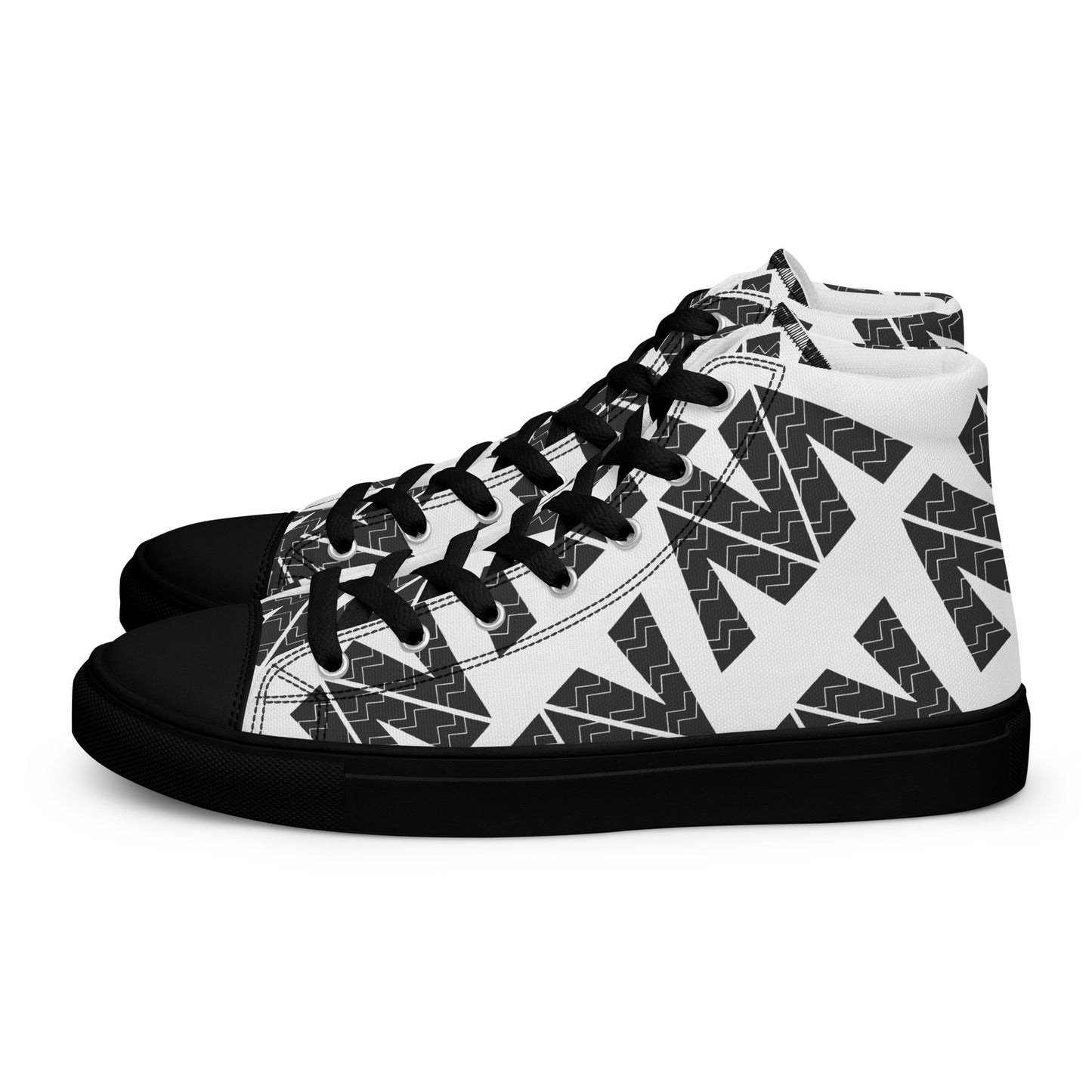 Voice Men’s high top canvas shoes