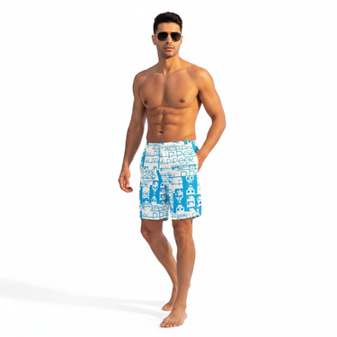 Middle Eastern Model Resort Look - White Background