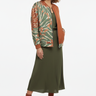 Midi Skirt & Heeled Boots